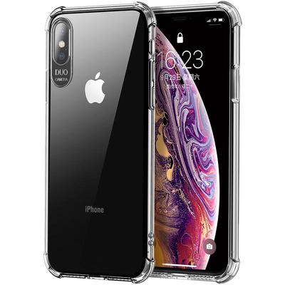 适用苹果手机壳气囊透明全包