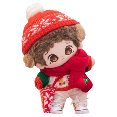 布优布优棉花娃娃圣诞娃衣20cm