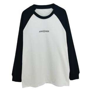 春款2026乔迪丹娜男大童时尚拼色打底衫纯棉初高中学生宽松体恤潮