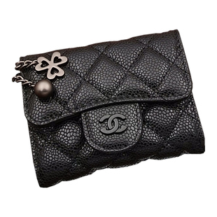 鱼子酱零钱包卡包女款2025新款真皮硬币银包高版本高级感小巧香奶