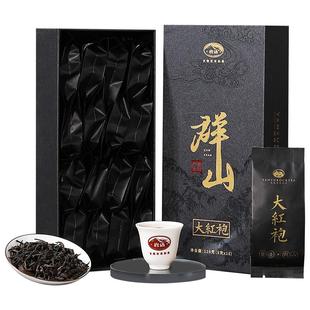正山堂岩语群山特级大红袍茶叶正宗武夷山岩茶轻火花香乌龙茶盒装