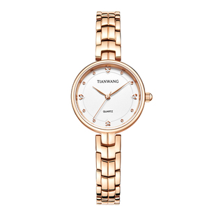 新年礼物 天王正品浪漫爱心手表星辰系列女士手表钢带石英表31387