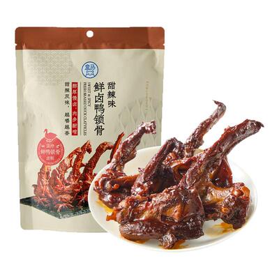 盒马 鲜卤鸭锁骨 甜辣味 180g