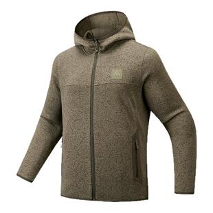 ANTA/安踏户外系列OUTDOORS男子羊暖绒加绒运动针织外套952546708