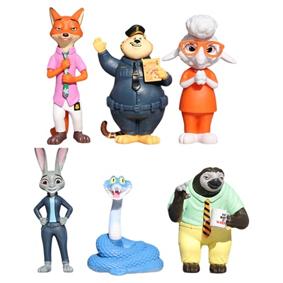 疯狂动物城2狐狸尼克兔朱迪豹子