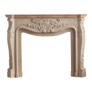 法式客厅复古壁炉架防大理石装饰柜防真火取暖柜别墅厅取暖摆件柜