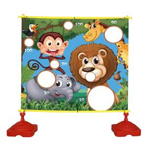 沙包投掷投准盘儿童投球玩具幼儿园感统训练器材户外拓展游戏道具