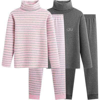 高领全棉大童加厚打底保暖内衣