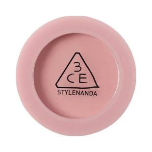 韩国3CE单色腮红蜜桃橘裸粉修容膨胀色rosebeige柔雾哑光自然3ce