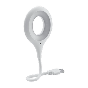 狄美智能语音台灯控制灯USB声控灯感应灯led插口小夜灯一体床头灯插电既可声控唤醒学习帮手携带方便懒人专用