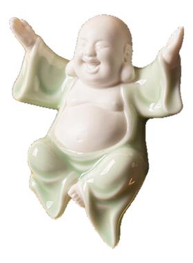 敦铭堂熏炉摆件小弥勒笑佛