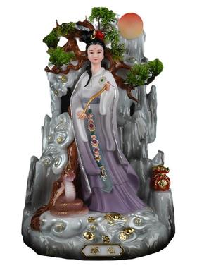 拜月蟒家太爷太奶掌堂蟒天龙摆件