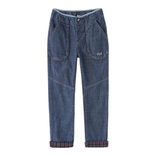 ELLE童装kids男童牛仔裤儿童长裤春装新款百搭中大童男孩休闲裤子