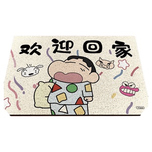 欢迎回家地垫入户门垫门口家用可爱卡通门内防滑入门除尘脚垫地毯