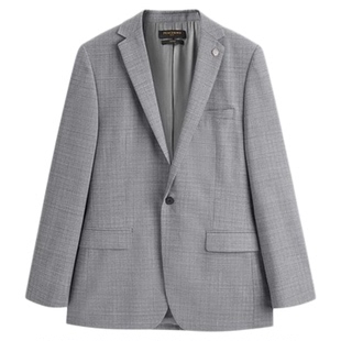 【西服套装】太平鸟男装 男士含羊毛面试结婚西服休闲单排扣便服