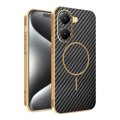 适用小米pocox7pro手机壳纤维纹