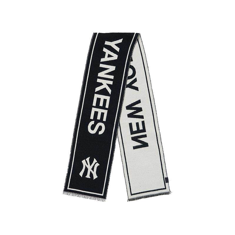 【自营】MLB男女情侣学院风字母logo休闲保暖围巾秋冬MFV01
