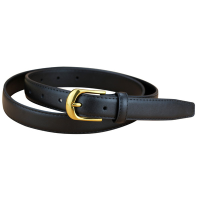 四季百搭！真皮牛皮腰带显瘦黑