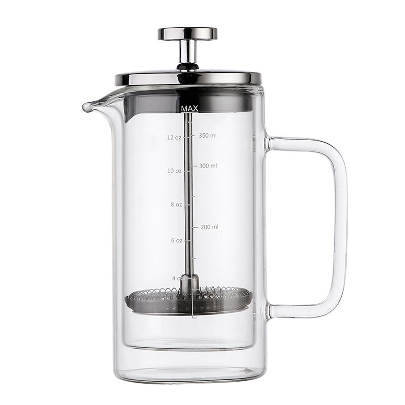 Bincoo法压壶咖啡壶家用打奶泡咖啡过滤器具冲茶器咖啡过滤杯