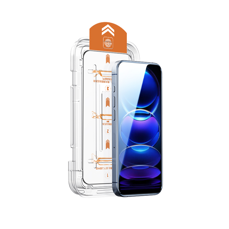 适用红米note12钢化膜5G全屏覆盖高清Note12Pro/+手机膜防尘防爆玻璃note12Turbo贴膜神器防摔保护小米除尘盒