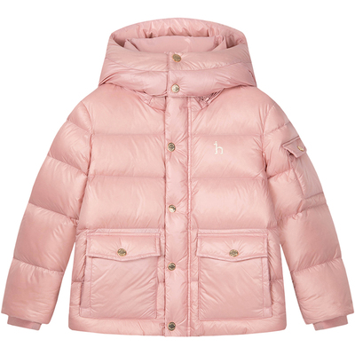 hazzys男女童厚羽绒服