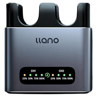 绿巨能np-fw50相机电池充电器20W轻铝快充底座双口CM2-SE适用索尼zve10/10L a6400 a6000 a6300 a7m2 a6100