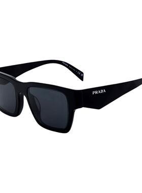 【自营】PRADA/普拉达男款墨镜大框黑色太阳镜亚版眼镜OPRA06SF