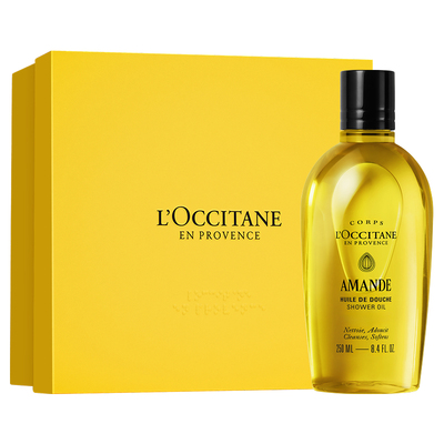 欧舒丹甜扁桃沐浴油紧致清洁滋润