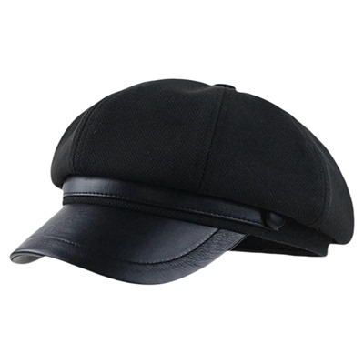 一顶八角报童帽子，拯救一张脸！