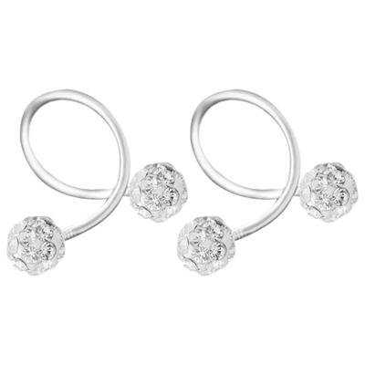 小众设计感S999纯银耳环