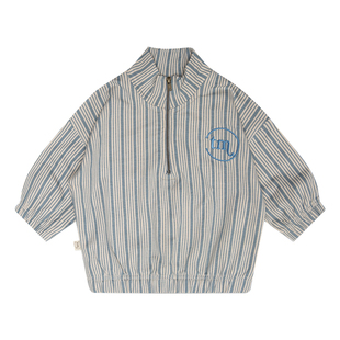 到手5折That's Mine SS25儿童牛仔衬衫条纹短裤连衣裙包屁衣裙