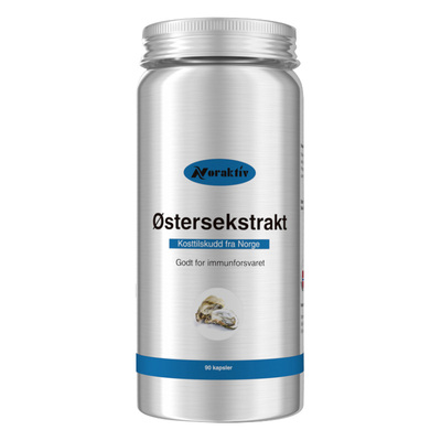 noraktiv挪威植物90粒补锌牡蛎粉