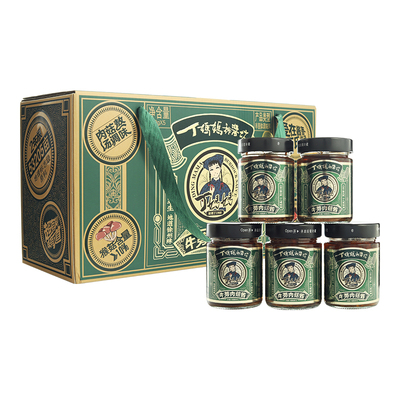肉菇牛蒡酱5瓶盒装营养美味