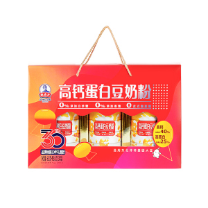 秦老太高钙蛋白豆奶粉精美礼盒