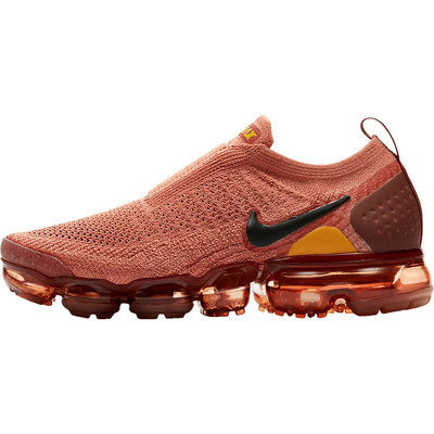 Nike/耐克VaporMax MOC 2土红黑红棕灰赭黄女子休闲鞋AJ6599-201