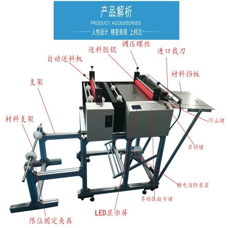 除草布切断机薄膜电脑切片机洗脸巾布全自动切布机厂家现货-封面