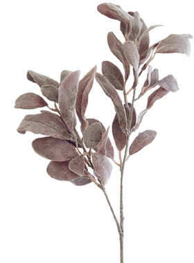家居高级感装饰仿真植绒绿植绿叶
