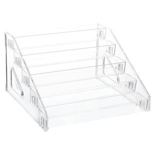 专辑唱片展示架子亚克力多层dvd光碟盘磁带周边收藏桌面cd收纳盒