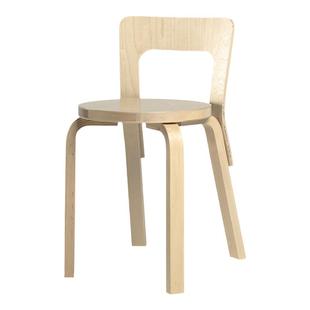 芬兰Artek Chair 65 椅子 单椅餐椅北欧现代简约设计阿尔瓦阿尔托