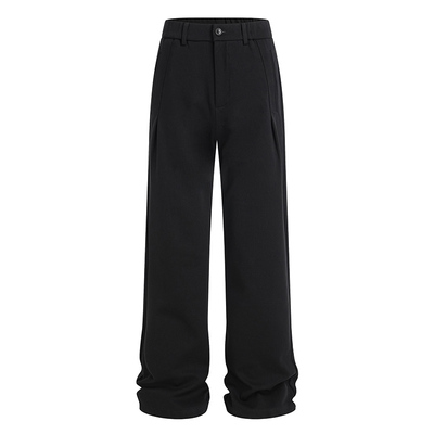 CHANMONTH秋冬厚针织休闲长裤男