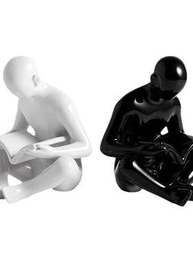 陶瓷摆件轻奢玄关客厅装饰物