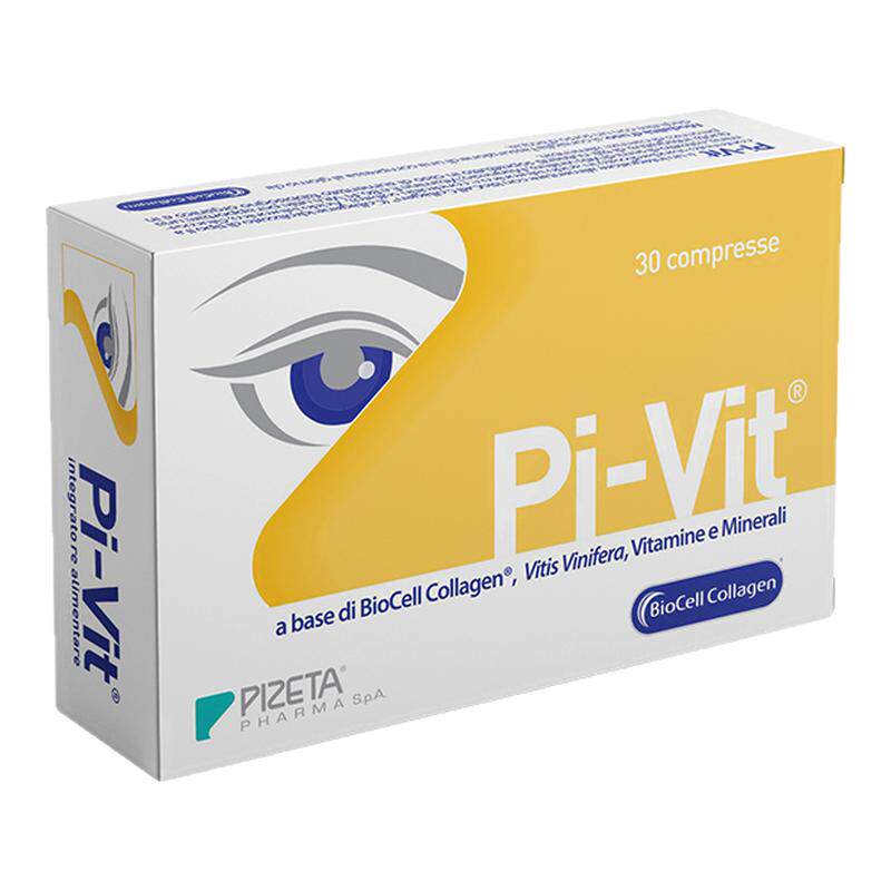 pivit派文胶原复合营养片飞蚊黑影眼干涩疲劳玻璃体营养片意大利