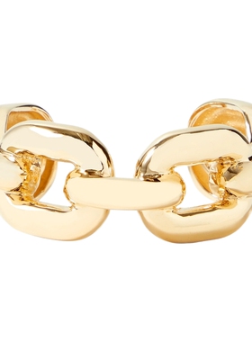 【礼物】Jennifer Fisher 女金色镀10K金链条手镯