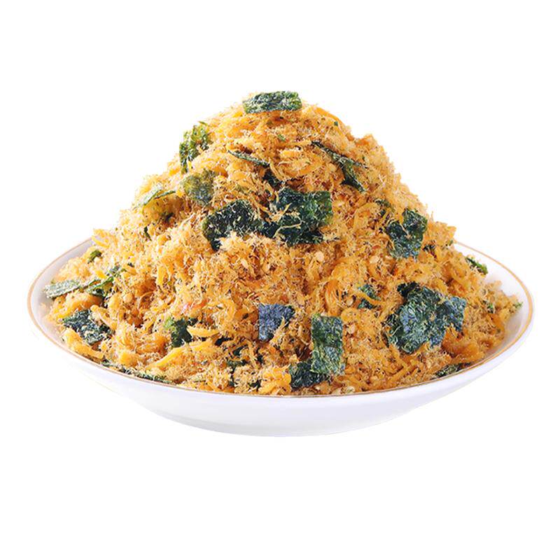 惜情兔海苔酥脆松鸡肉含量很高