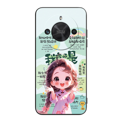 适用于荣耀x50直边防摔手机软壳