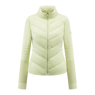 艾莱依户外轻薄羽绒服女士2025春秋新款X型曲线修身显瘦时尚外套