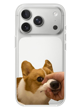 可爱柯基小狗世界适用于iPhone18PROMAX简约呆萌17PROMAX情侣苹果透明手机壳16个性15软14适用小米18PRO华为
