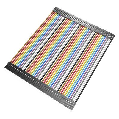 杜邦线40PIN彩色排线2.54杜邦线