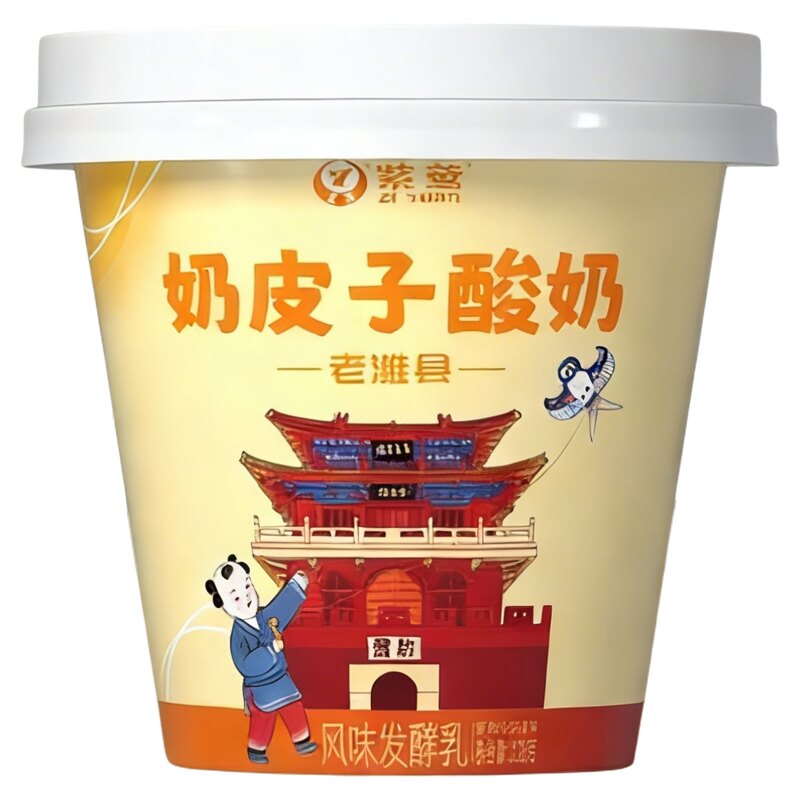 紫鸢老潍县奶皮子酸奶
