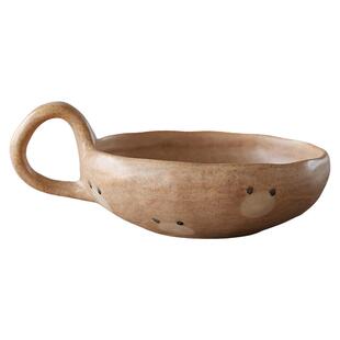 泽滕家沙拉碗单手柄防烫日式可爱寿司料理水果甜品点心焗饭小菜钵